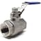 Concord 1/2" Female NPT Stainless Steel Ball Valve 304 Full Port Brew Gear KA-07 - alternate 2